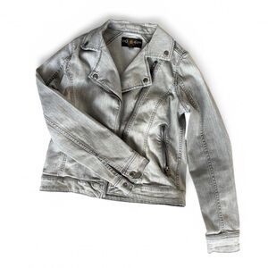 Lucky Brand Light Gray Denim Jacket